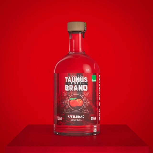 Apfelbrand James Grieve