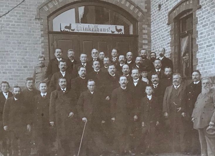 Bienenzüchter-Versammlung am 08. Januar 1905 Sektion Wiesbaden